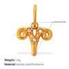 Luxury Zodiac Diamond Necklace Pendant – High-End Elegance In European & American Niche Design