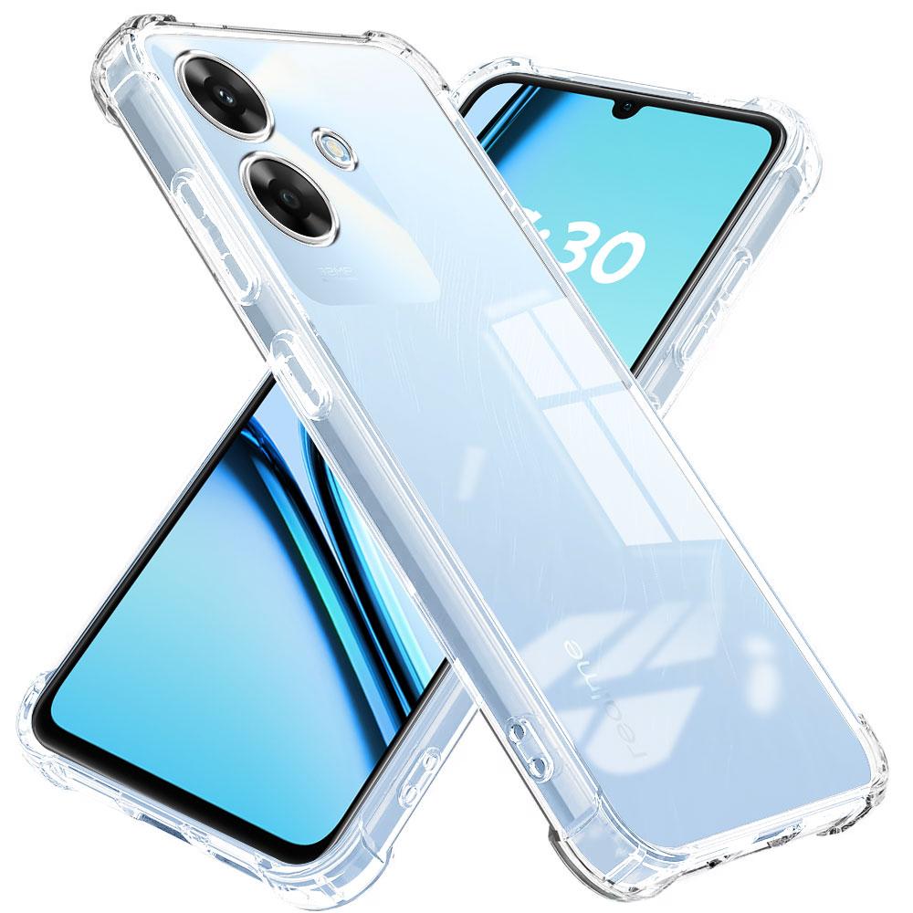 Phone Case For Realme Note 60 50 Case Clear Soft Silicone Shockproof Airbag Bumper For Realme Note 50 4G Back Cover Fundas Coque