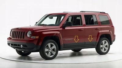 Jeep Patriot 2007-2017 - Chrome Protective Side Door Strips