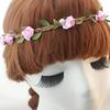 Hippie Love Flower Garland Crown Festival Wedding Hair Wreath BOHO Floral Headband