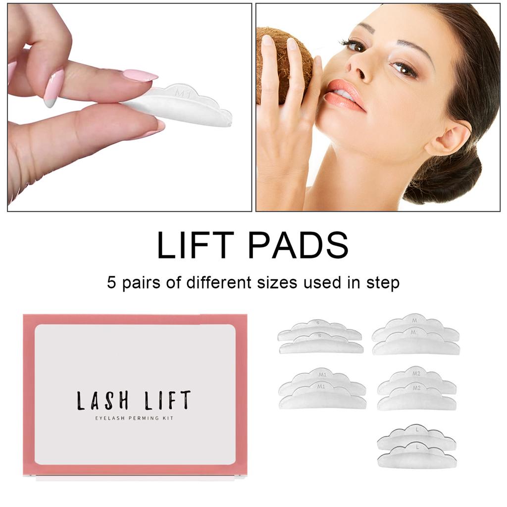 LASHLIFT ערכה להרמת ריסים ערכה לסלסול ריסים תוספות ריסים