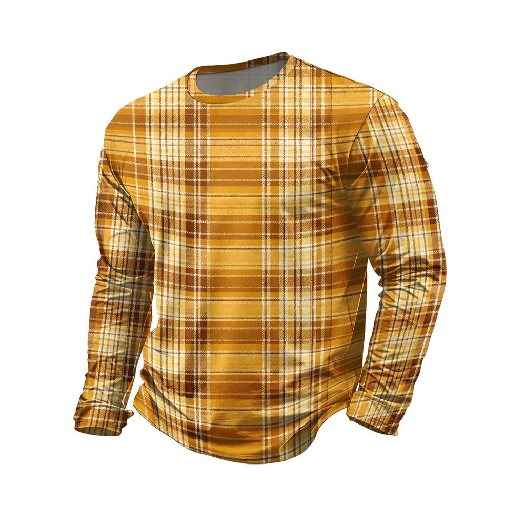 Men's Neck Long Sleeve T-Shirt