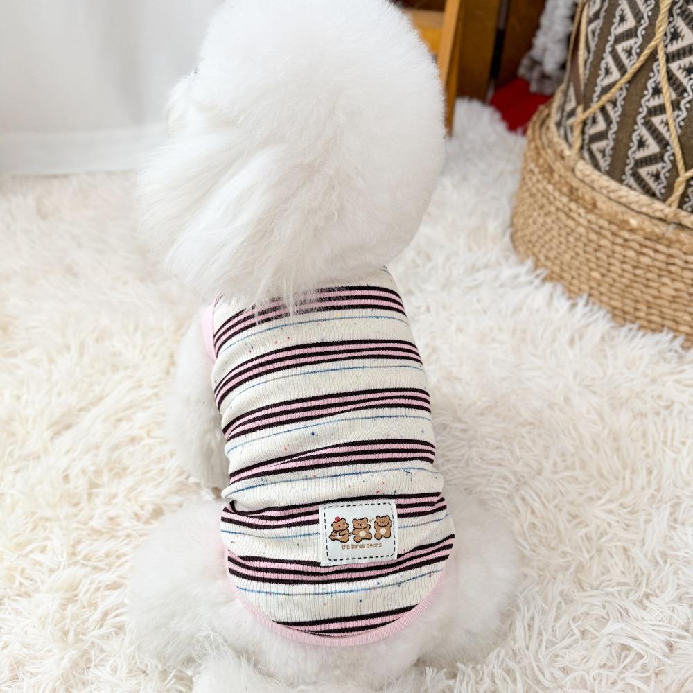 Round Neck Dog Cooling Vest Breathable Summer Dog Clothes Cute Pet Outfits  Small Dogs