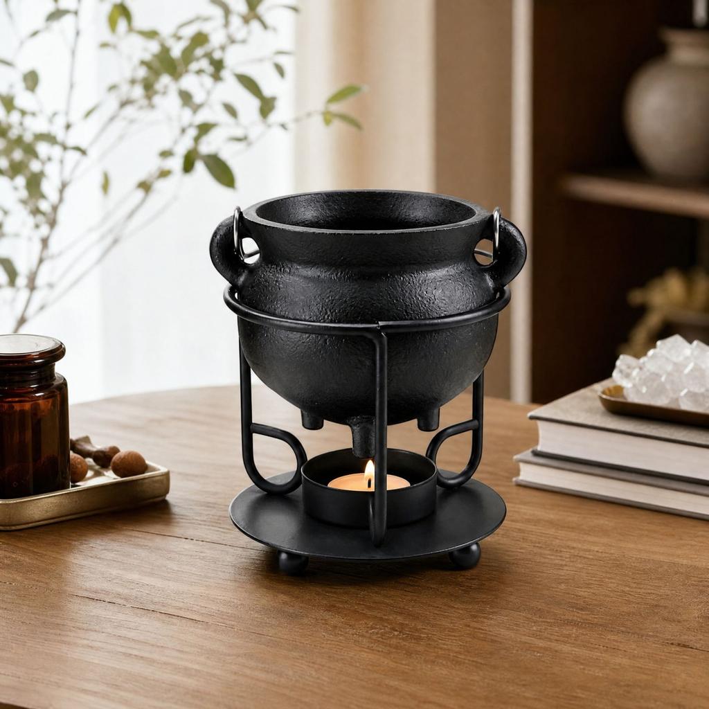 Halloween Melt Warmer Decorative Aromatherapy Burner for Scented Melts and Home Decor