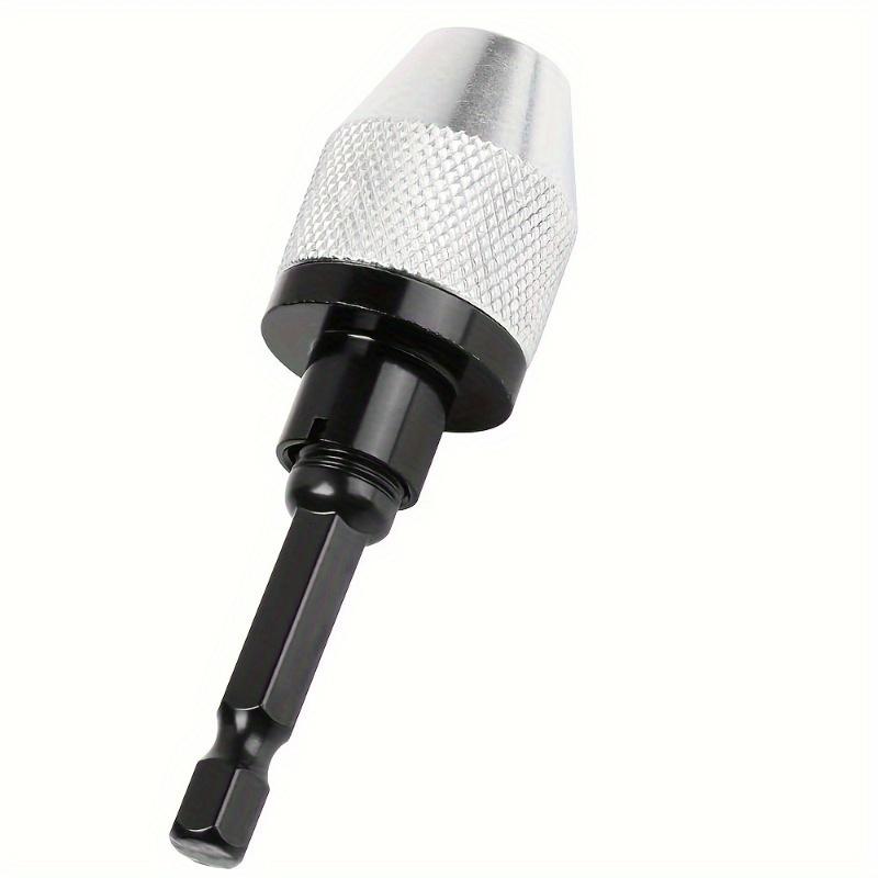 

1/2 шт. Быстрозажимные патроны для дрелей, адаптер для сверл с шестигранным хвостовиком, быстросменный инструмент для ударной дрели, металлическая конструкция, не требуется электропитание 1pc