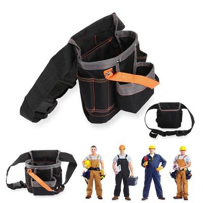 Wartungs-Hüfttasche Elektriker-Werkzeugtasche Oxford-Stoff Werkzeugkasten mit 8 Taschen Instrumentenbeutel