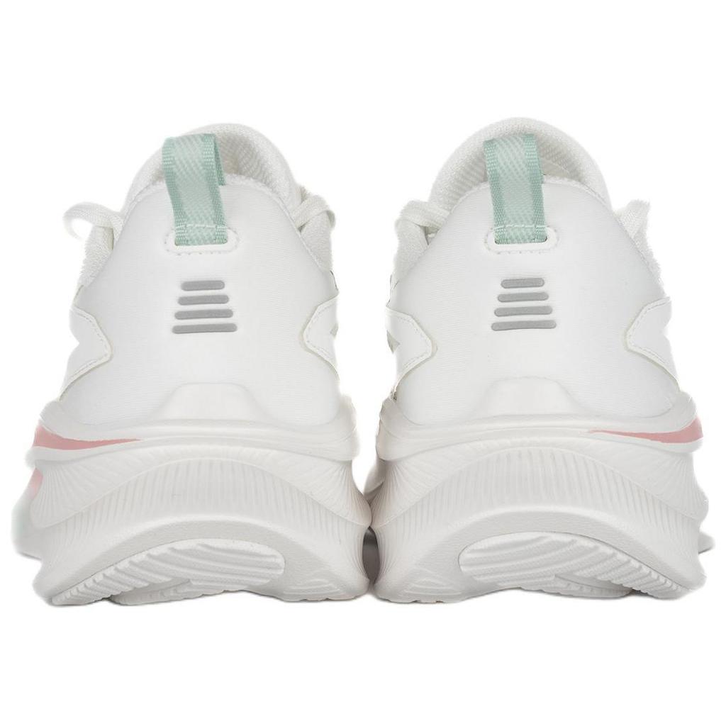 Anta Yezi 1.0 Simple Comfortable Non-Slip Wear-Resistant Shock Absorption Low-Top Casual Running Shoes Women Sneaker White Pink 122525535R-2