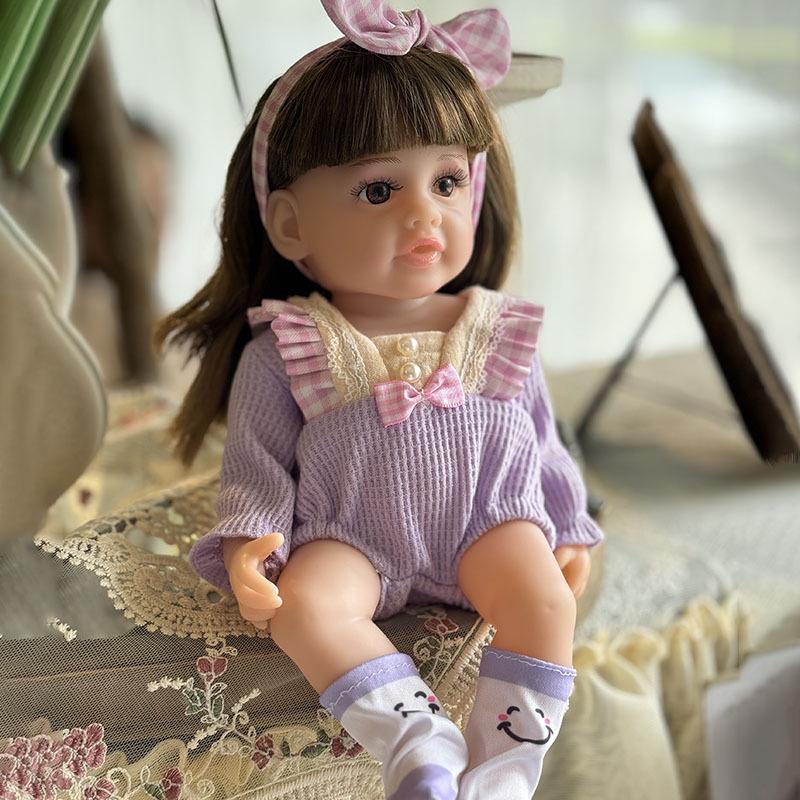 30cm Korean Style Dreamy Ballet Reborn Baby Doll - Play House Toy for Girls