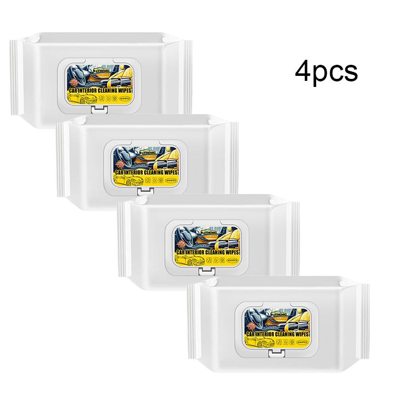 Rayhong Čisticí ubrousky na interiéry Auto Rychlé odstranění skvrn Renovace Snížení praskání Přenosné multifunkční čisticí ubrousky