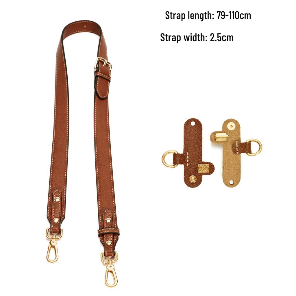 Verstellbarer Schultergurt Umhängetasche mit kurzem Henkel und breitem Riemen