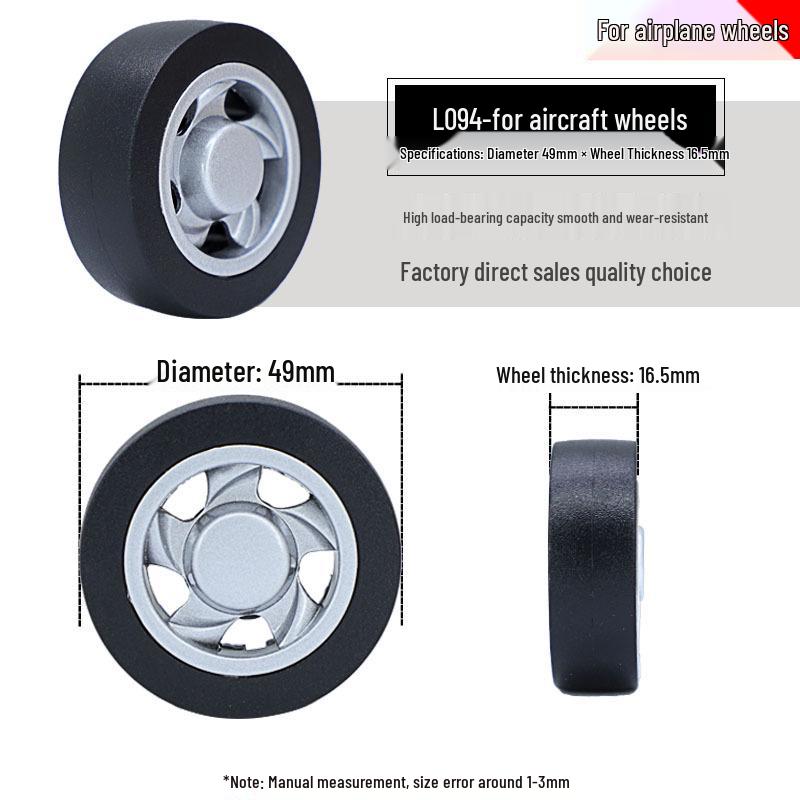 Universal Wheel Replacement for Luggage Suitcase: Leather Caster Rubber Roller Rim Repair Accessories