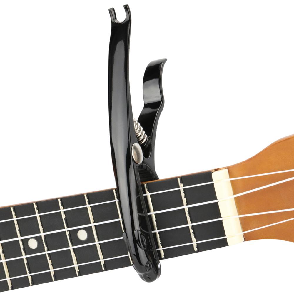 Professional Acoustic Guitar Capo Transfer Clip Guitar Capo Zinc Alloy Guitar Capo for Folk
