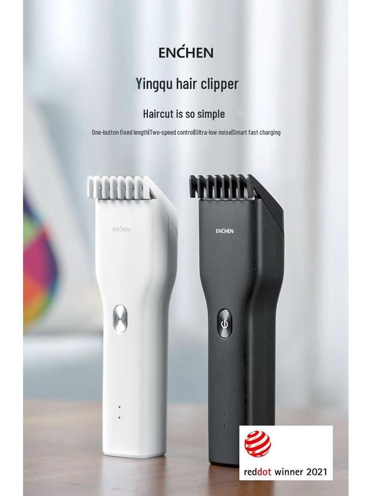 Yingqu Rechargeable Electric Hair Clipper for Adults and Babies - Professional Home Trimmer and Shaver