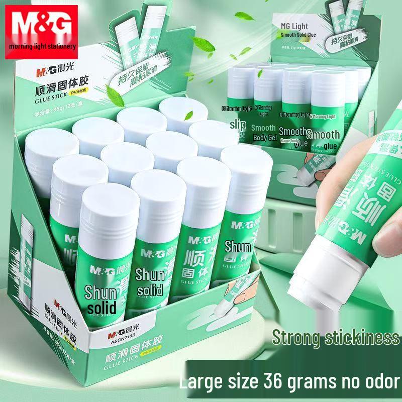 Morning Light ASGN7105 High Viscosity 36g Glue Stick for Office & Crafts
