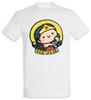 Gurl Power II Mens T-Shirt Girls Wonder Fun Comic Look Girl Woman Hero