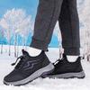 Men Large Size Warm Lined Boots High Top Shoes Winter Walking and Commuting Casual Outdoor Travel Daily Boots Style Sizes 36-44
