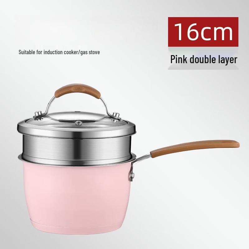 

ZISIZ 304 Stainless Steel Pot with Steamer