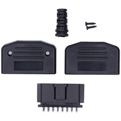 Auto OBD2 16 Pin Male Connector Plug Diagnostic Tool Adapter Universal for Most Car 24V
