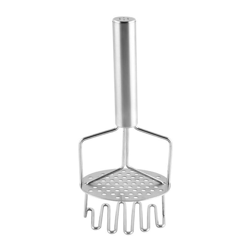 In-Stock Double-Layer Press-Type Stainless Steel Mashed Potato and Pumpkin Masher Tool
