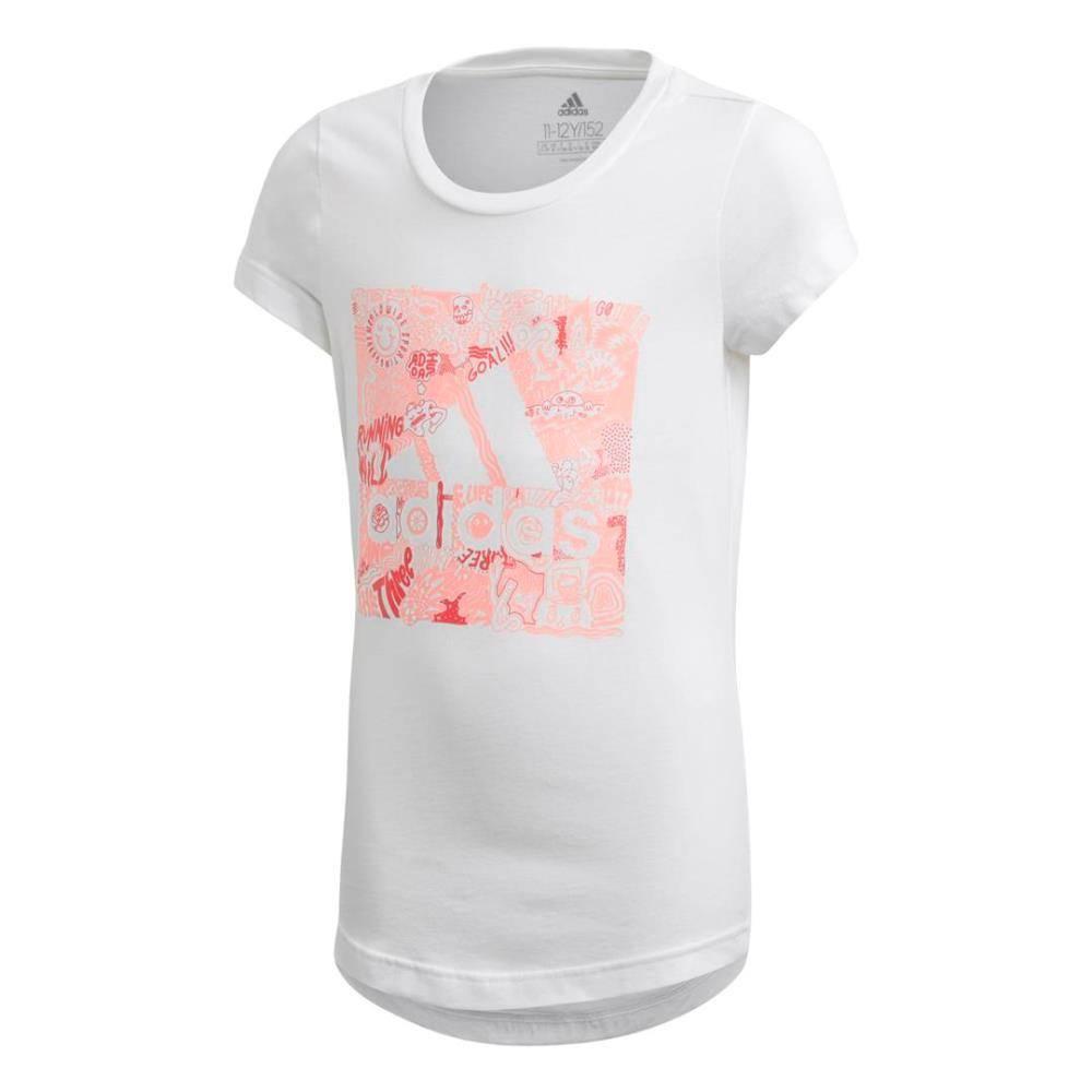 Adidas x BADGER T Shirt White Teenagers FM4481 164
