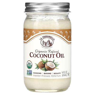 Organic Refined Coconut Oil, 14 Fl Oz (414 Ml)