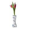 [Officially Imported] Royal Copenhagen Blue Fluted Plain Small Flower Vase, 15cm Tall, Wedding Gift, Product Number 1027455
