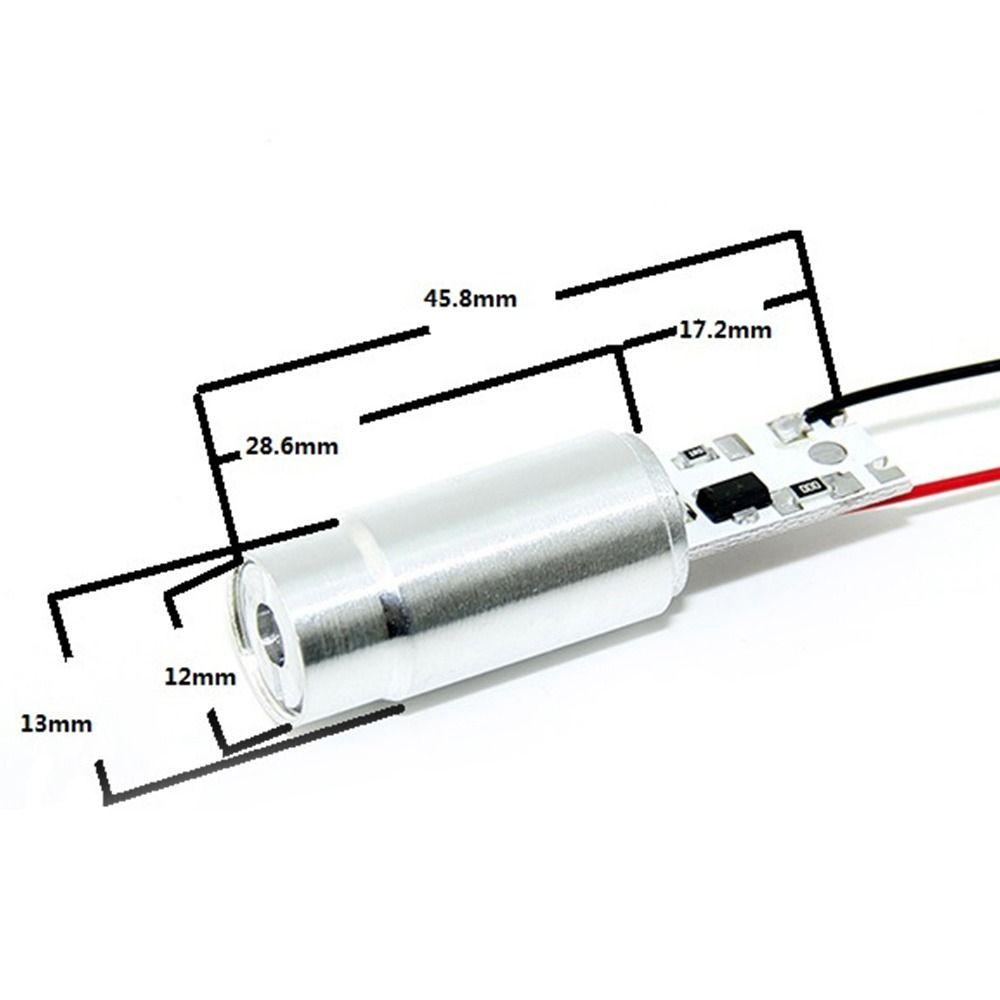 Mini Green Sight 6V 1-20MW 13mm Laser Diodes Dot Diode Module 532nm 12*45.8MM Adjustable Lasers For Module
