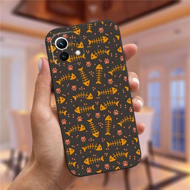 Cat Dog Fish Phone Case For Xiaomi Redmi 7A 8 8A 10 9T 9 9A 10A Pro Note 9S 11 10S 7 11S Plus Back Cover
