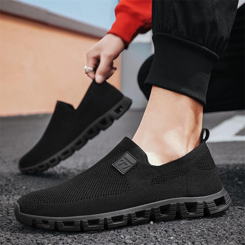 Fashion Sneakers Men's Mesh Casual Shoes Men Athletic Lightweight Breathable Dress Shoes Men Comfortable Walking Oxford Shoes Trainers