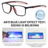 Anti-blue Light Reading Glasses Ultralight TR90 Sport Presbyopia Eyewear Women Men Far Sight Optical Diopters To +4.0