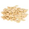 100pcs 21mm Diameter Animal Sewing Buttons Unfinished Raw Wood Bear Shape Buttons  For Sewing Crafts