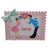 Lover's Love Framework Metal Silvery Stencil Embossing Cutting Dies For Diy Scrapbooking Paper Album Cards Making