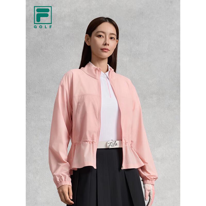 FILA Women s 2025 Autumn Golf Loose Hooded Woven Jacket M