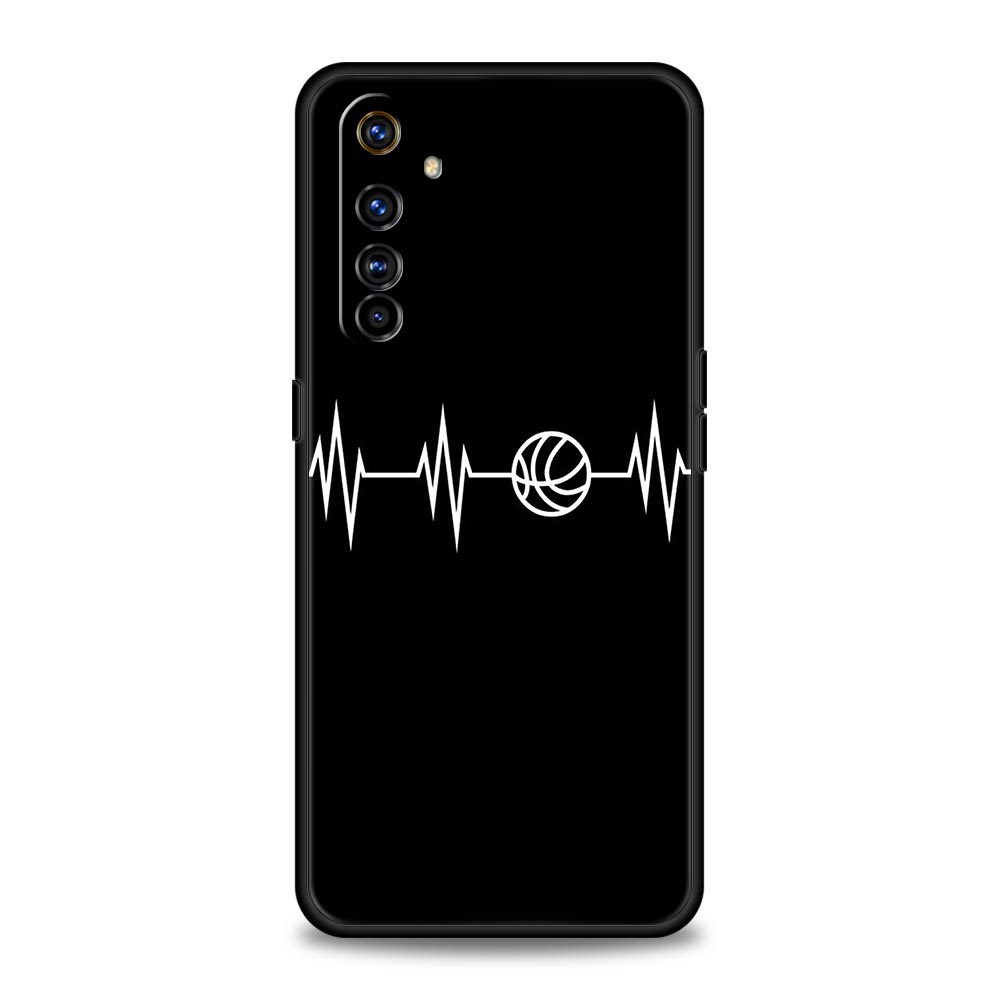 Basketball Basket Number For Realme GT Neo 2 3 3T Phone Case For Realme 10 9 8 5G 7 6 GT2 Pro Plus 9i 8i C21 C11 C25 C35 Cover
