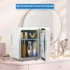 4L Mini Mirror Refrigerator Portable Household and Car Dual-purpose Fridge Dormitory Cosmetic Cold Storage Cabinet