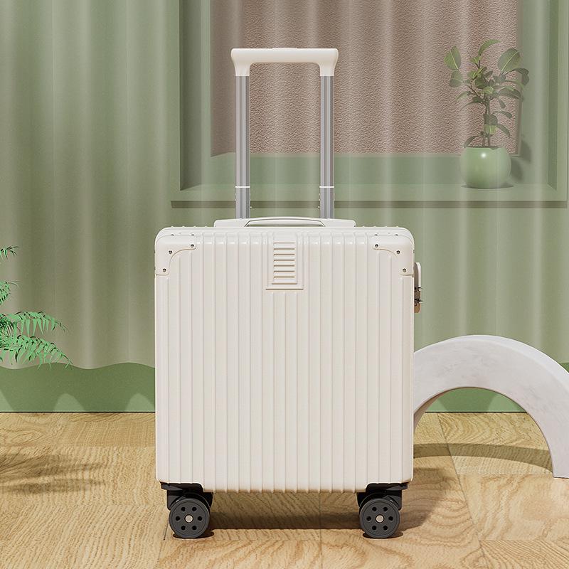 

Женский 14-дюймовый чемодан-тележка ручной клади Spring Airlines с кодовым замком 18-inch