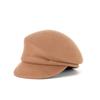 100% Pure Wool Custom Autumn and Winter Beret Designer Wedding Ladies New Peaked Cap Banquet Top Hat