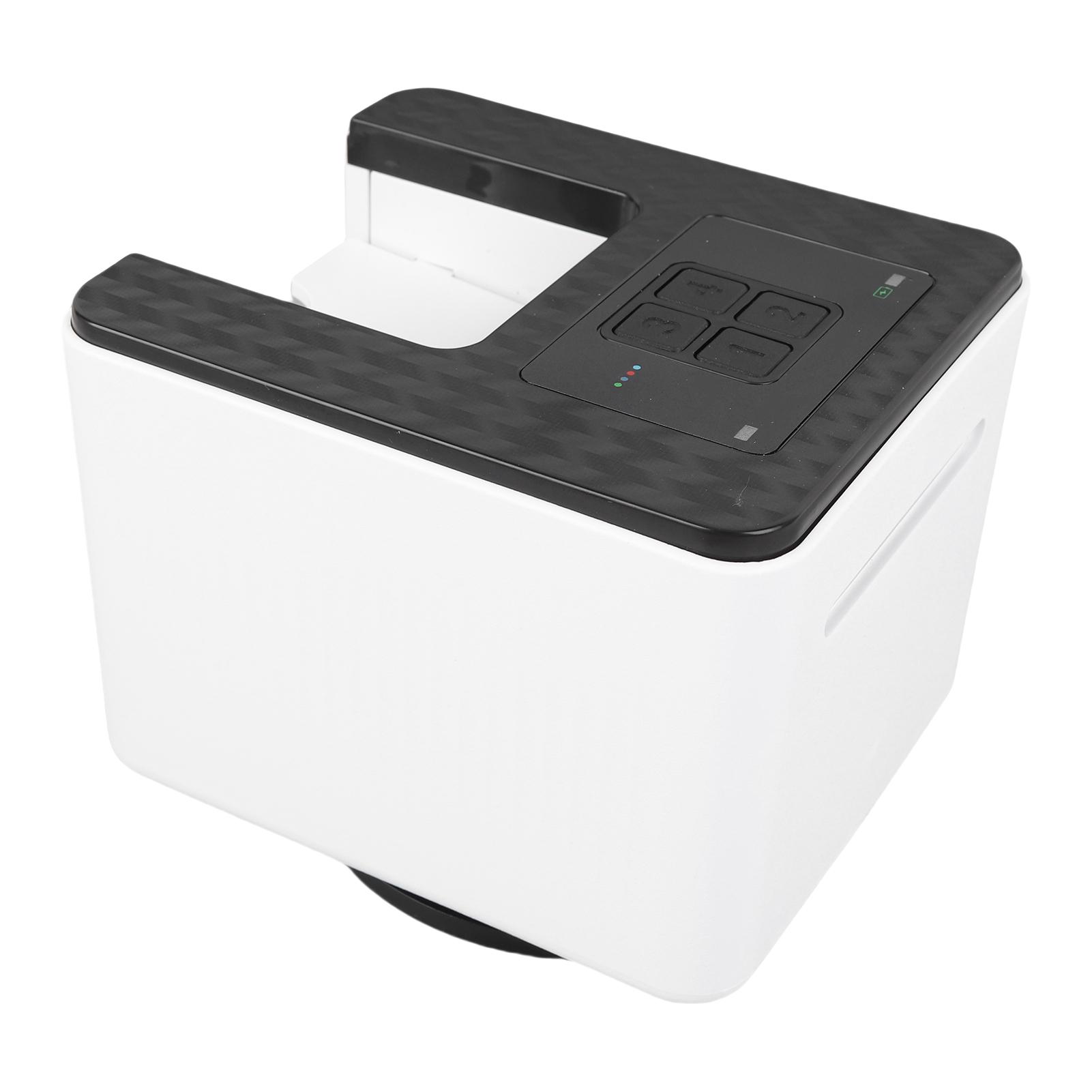 Automatic Poker Card Shuffler and Dealer Machine, 360 Degree Electric Card Dealer for 2-4 Players, with 4000mAh Battery, Programmable Settings,