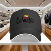 1pc Colombia Flag Baseball Cap  Adjustable Snapback Hat with Colombian Colors  Yellow Red  Lightweight for Men  Women
