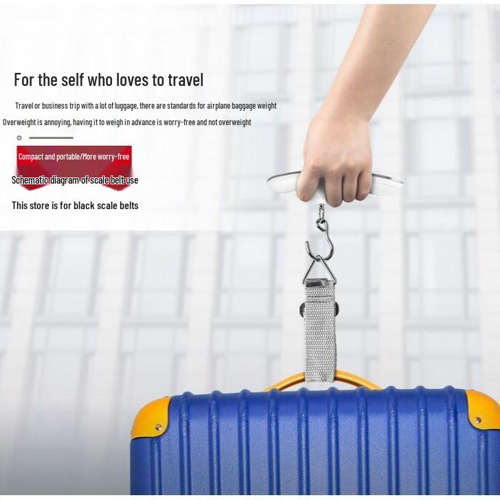 Rechargeable 50kg Handheld Luggage and Fishing Scale