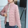 Jacket for Women, Short, Slim, Slim-fitting Down-padded Jacket for Students, Stand-up Collar Cotton-padded Jacket, Autumn and Winter Coat