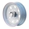 Decorative Wheel Hub Covers for Camper Trailers - Steel Rim Dust Protection