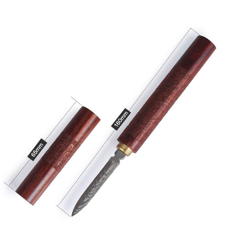 

Деревянный чайный нож Аксессуары для китайской чайной церемонии Специальная чайная игла для пуэра Инструмент для чайных наборов для кунг-фу розовый лес