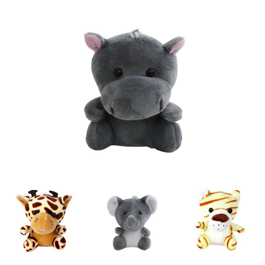 Macchine artigliate per bambole di animali del bosco all'ingrosso, Tigri e leoni di peluche da quattro pollici, Decorazioni e accessori portachiavi in peluche, Cotone PP, Personalizzabile)