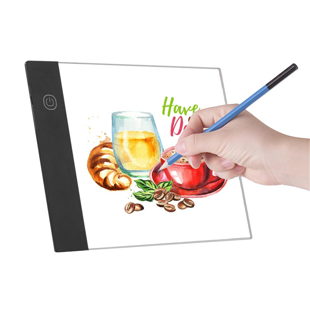LED   Graphic Tablet Light Pad Digital Tablet Copyboard with 3-    Brightness for Tracing Drawing Copying Viewing   Art Craft