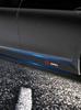 AAHA1 2pcs Car Door Side Skirt Car Body Decal Carbon Fiber Sticker For Opel Astra J G Insignia Corsa D Vectra C Zafira a Auto Gadgets