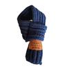 Pet dog sweater trendy autumn and winter new pet clothes solid color twist knitting warm and comfortable