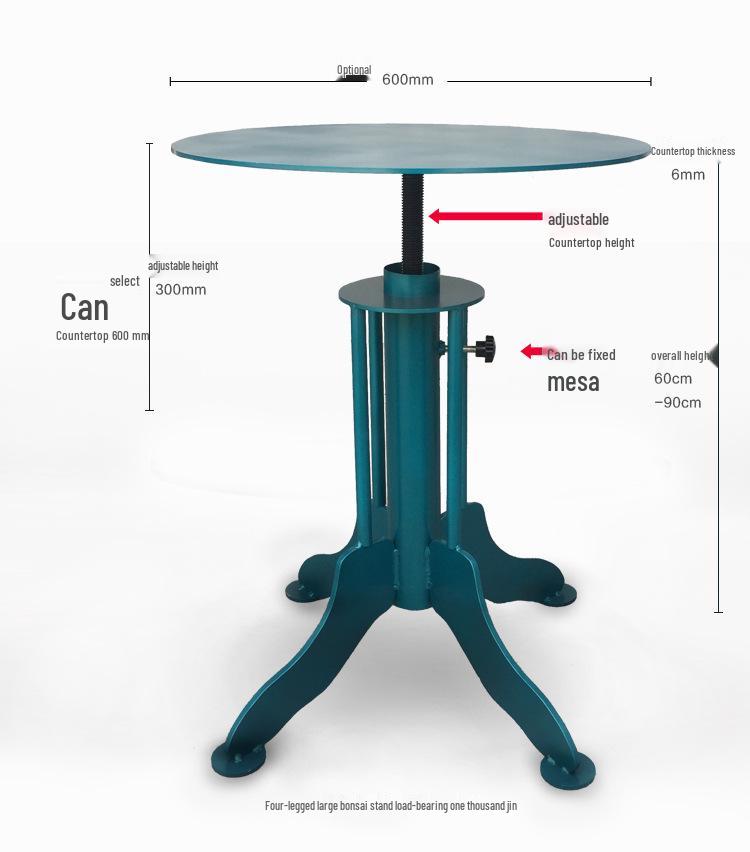 Bonsai Styling Turntable: 300kg Load, All-Steel Material