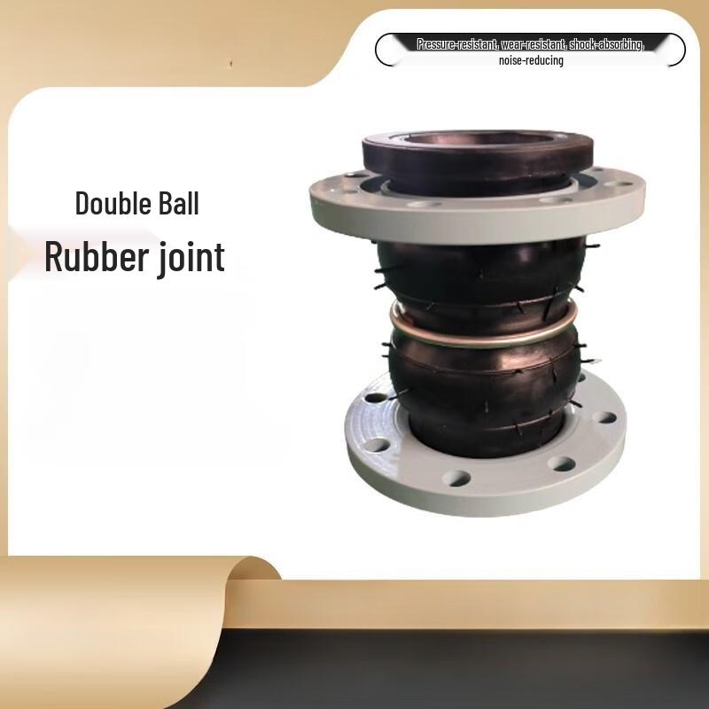 BLP Durable KST Double-Sphere Rubber Expansion Joint DN50