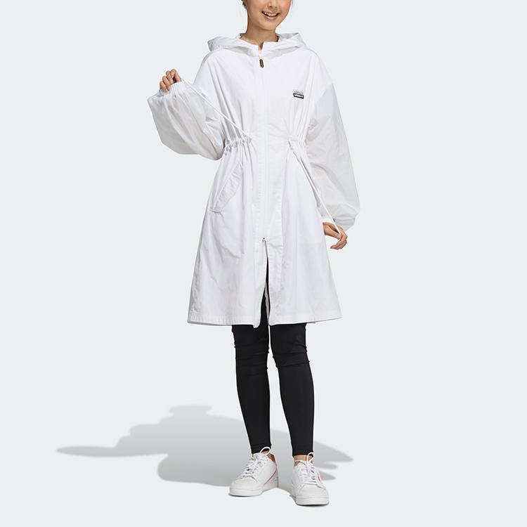 adidas Originals Trench Coat Women's White GQ2501